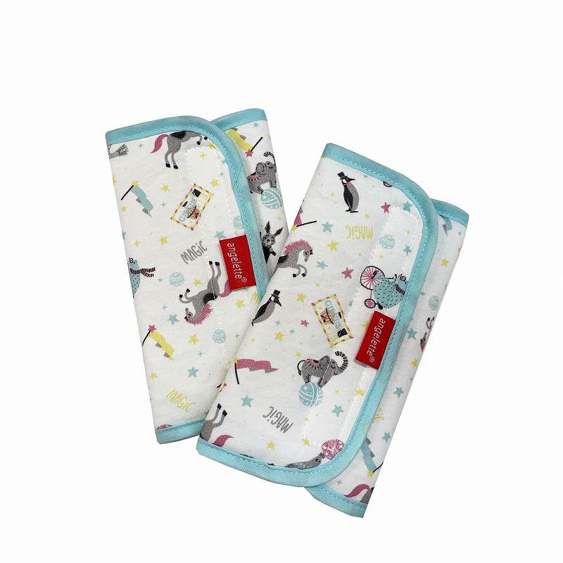 akachan honpo - angelette背帶口水巾-米白色 (W215×H165mm)