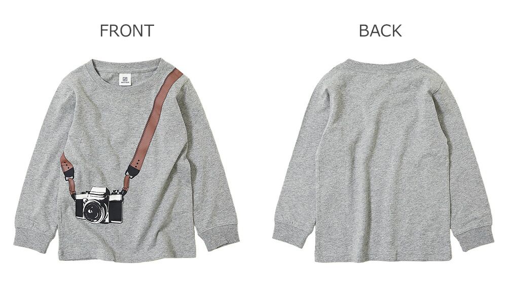 日本 devirock - 純棉 定番百搭印花長T-露營車-深藍