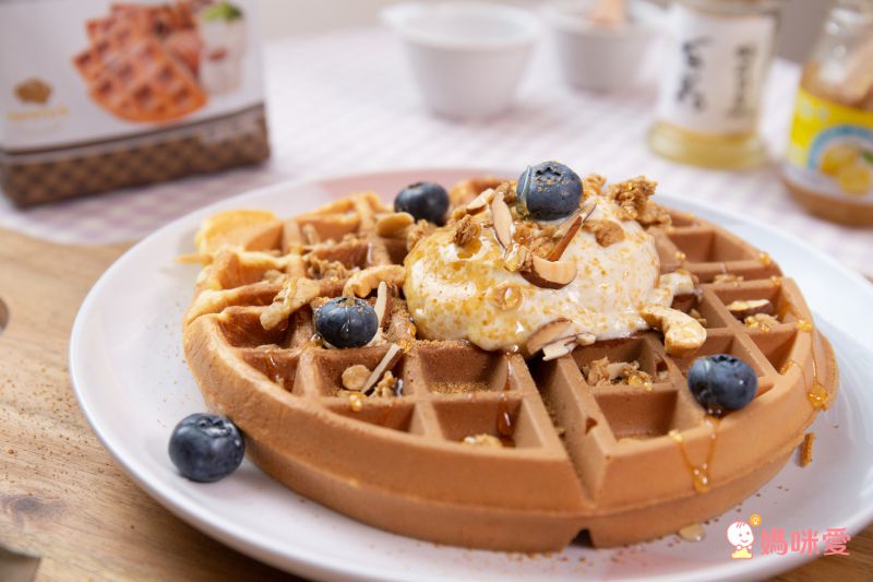 QQ日式麻糬鬆餅！【特蜜絲烘焙】鬆餅粉、餅乾粉、點心預拌粉