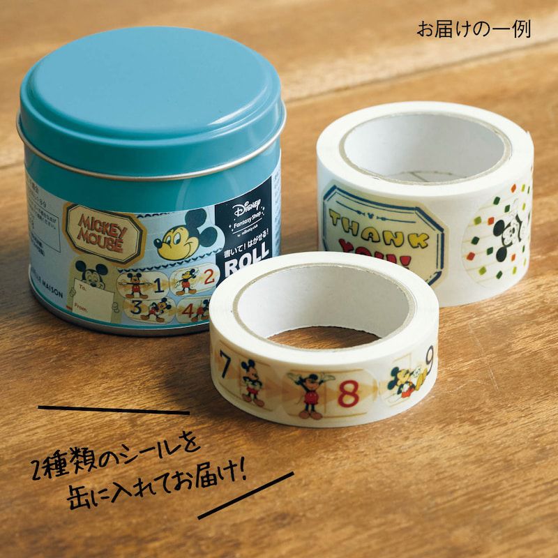 日本千趣會 - 迪士尼 人氣角色紙膠帶貼紙(附鐵盒+二卷不同寬度)-小熊維尼/森林