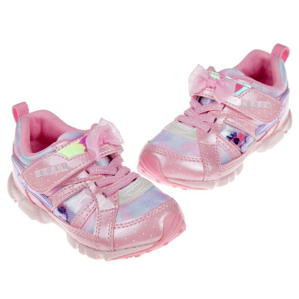 Moonstar日本月星 - 粉色彩幻超輕量兒童機能運動鞋