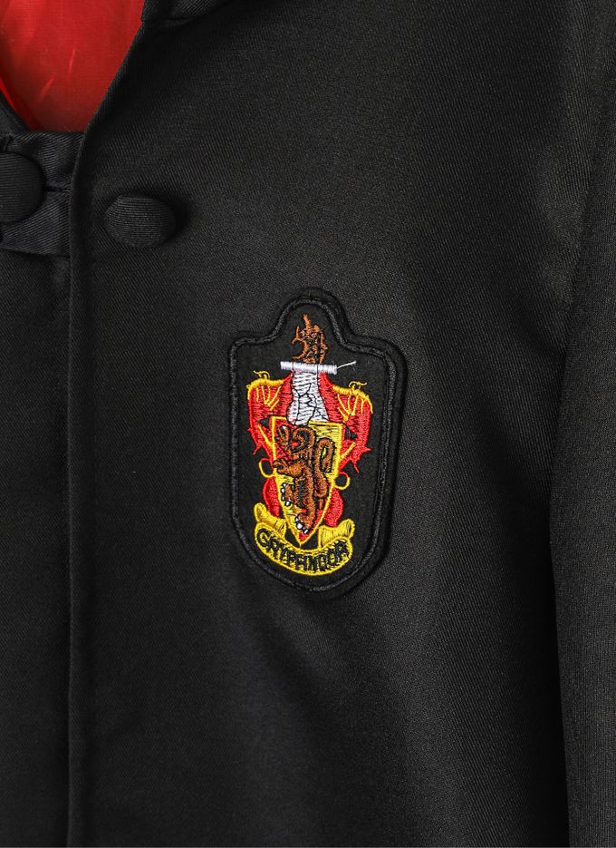 韓國 OZKIZ - 魔法師連身斗篷外套(附配件)-黑