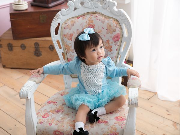 日安朵朵原創❤夢幻雪紡蓬裙