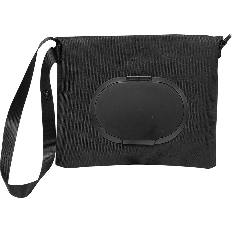 akachan honpo - 兩用FUTAP濕紙巾收納袋PLUS-黑色