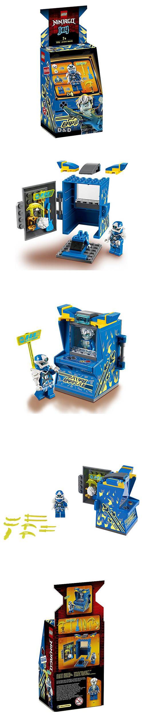 樂高 LEGO - 樂高 NINJAGO 旋風忍者系列 - 異次元遊戲機 - 阿光 71715-47pcs