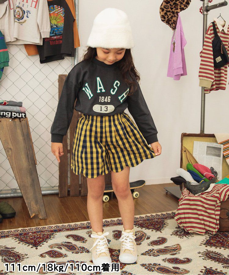 日本 BREEZE - 美式復古風長袖大學T-粉紅