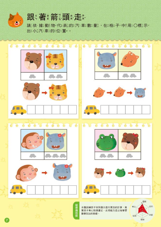 5歲邏輯推想概念