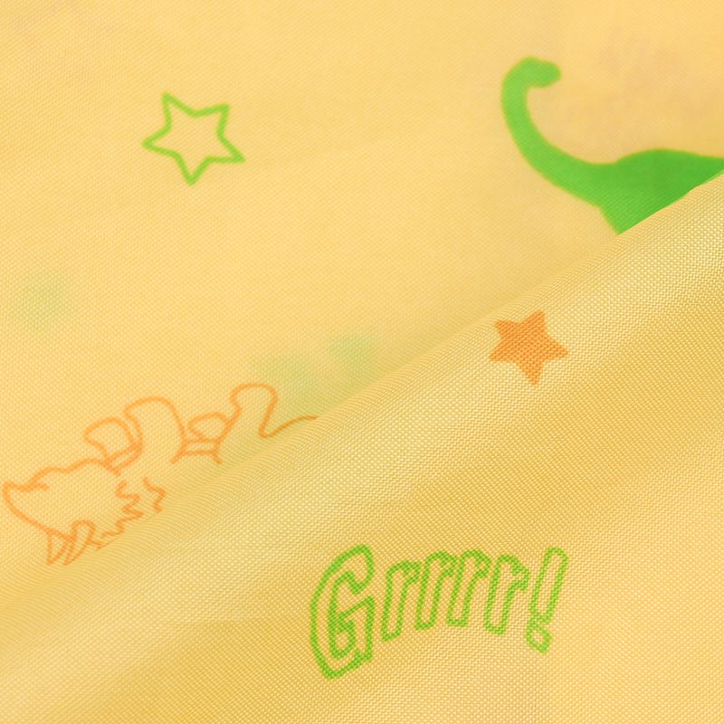 akachan honpo - 短斗篷式雨衣-恐龍-黃色 (80~95cm)