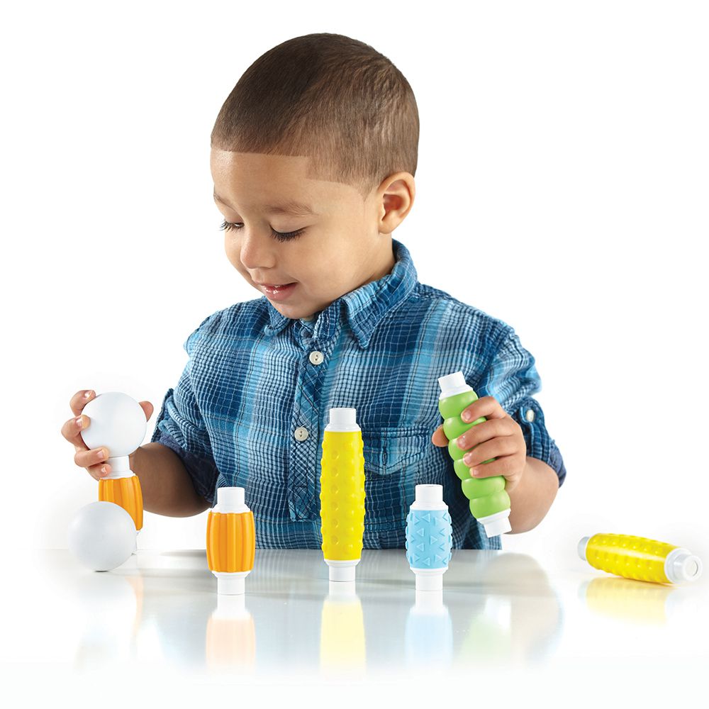 美國 guidecraft - 觸覺磁力積木-30件