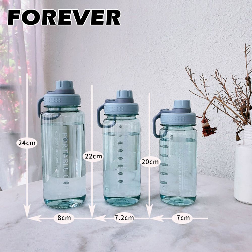 日本 FOREVER - 直飲式可提運動水壺1000ML 買一送一