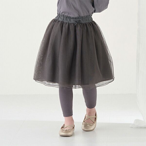 日本 Lycee mine - 搖曳可愛內搭褲紗裙-薄荷綠