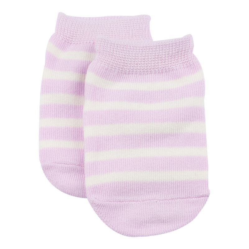 akachan honpo - 女襪3雙組-鸚鵡-粉紅色 (9～14cm)