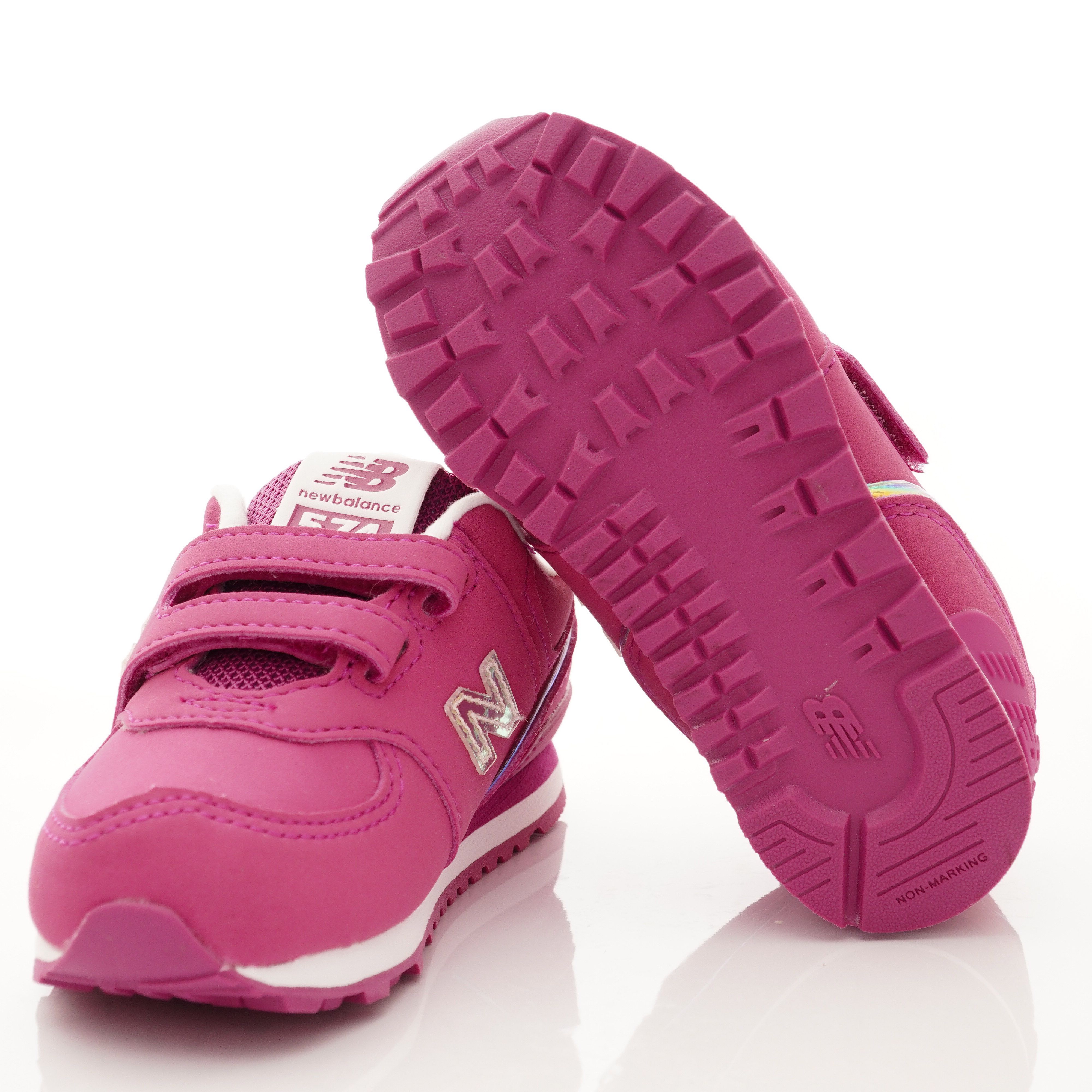 New Balance - 機能童鞋-炫亮574系列學步鞋(寶寶段)-桃