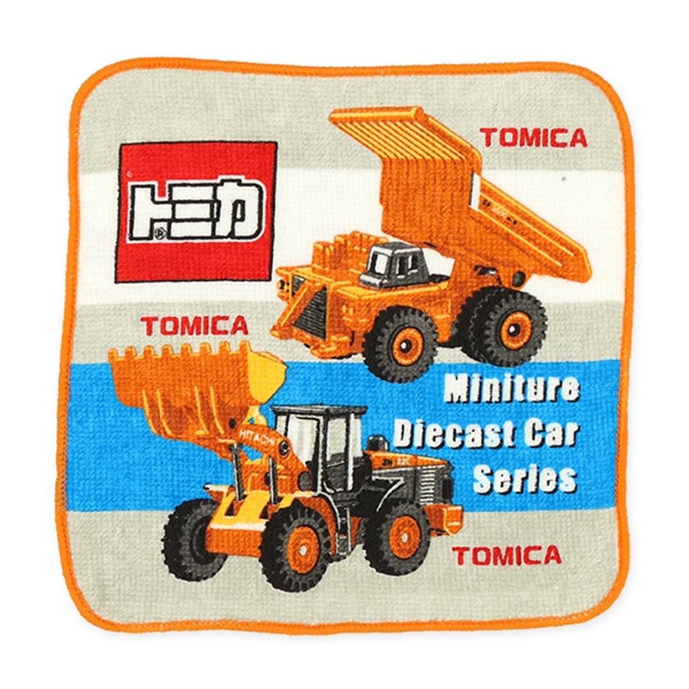 純棉上學擦手巾/手帕(5入組)-帥氣TOMICA (16×16cm)