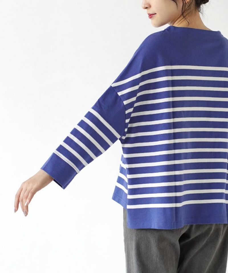 日本 zootie - 抗油污 寬鬆船型領長袖上衣-紅