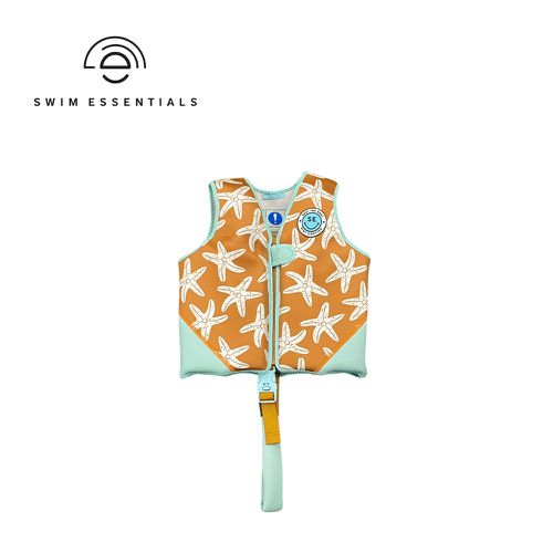 荷蘭 Swim Essentials - 兒童游泳漂浮背心(4-6Y)-神秘海星