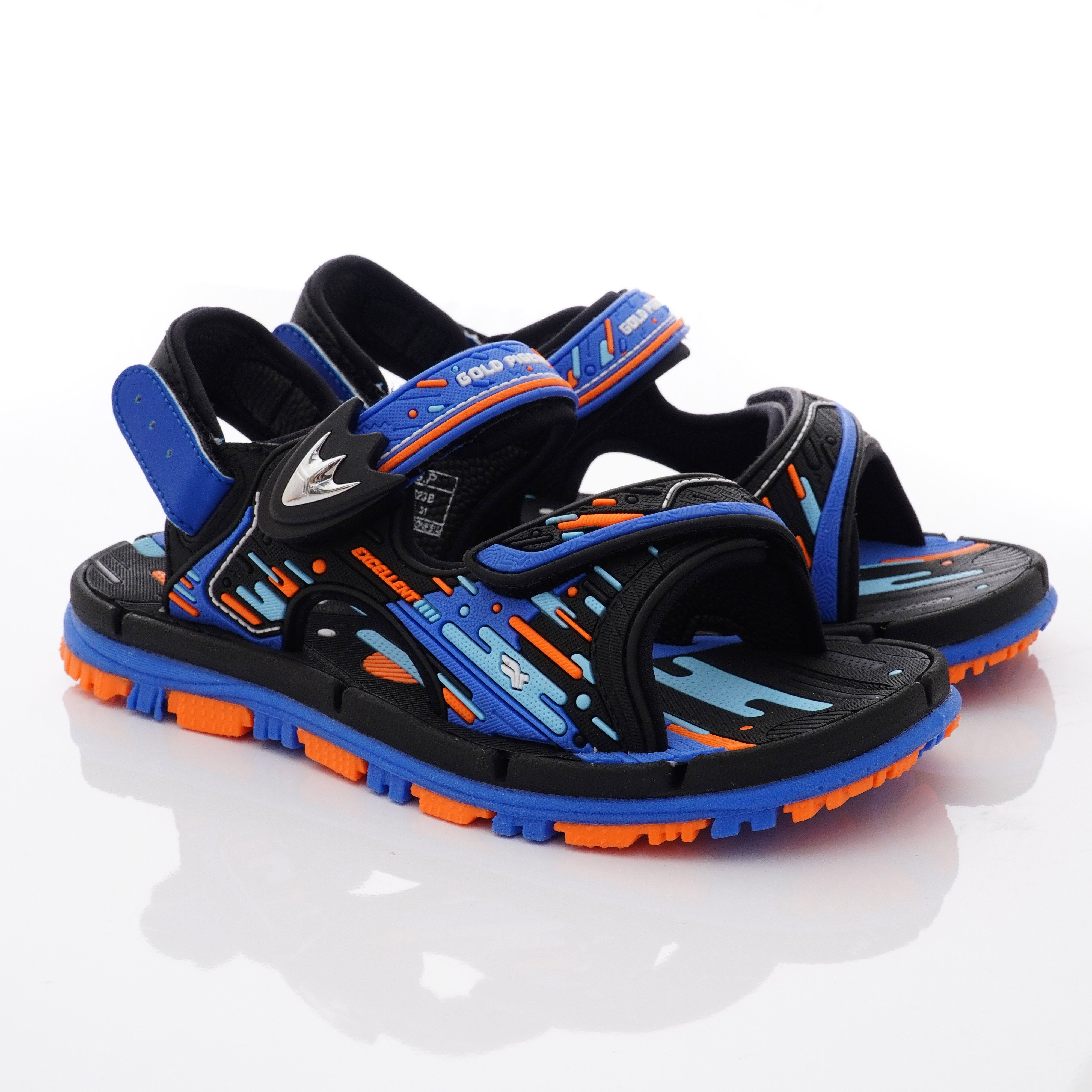 G.P - 運動磁扣兩穿涼拖鞋款(中小童段)-藍