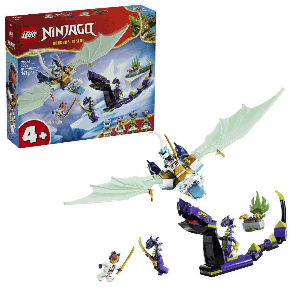 LEGO 71865 冰忍的冰龍之戰 Zane's Ice Dragon Battle