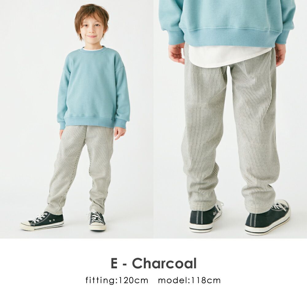 日本 evercloset - [定番]百搭印花裏起毛保暖長褲-英倫格紋-濃綠