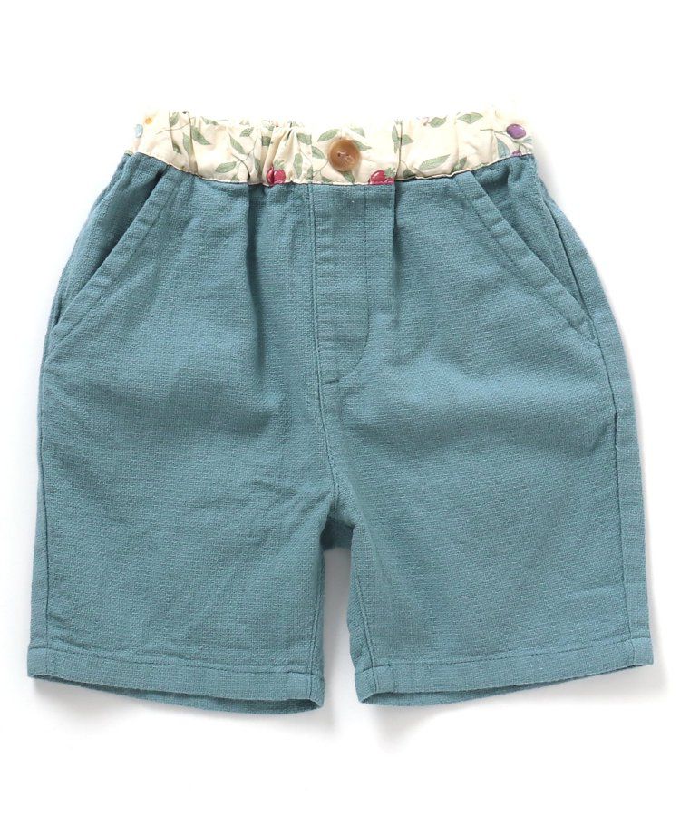 日本 apres les cours - 時髦風格工裝短褲-格子-灰