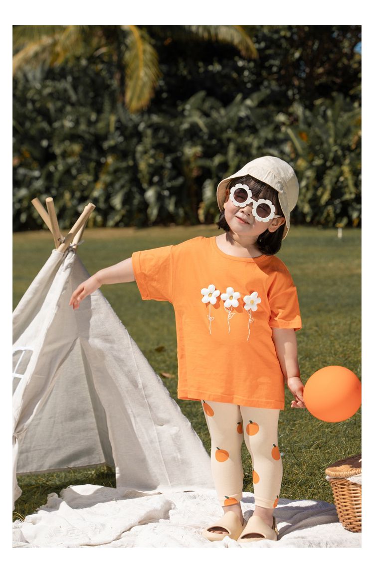 純棉立體圓領休閒短袖上衣-愛心-粉色