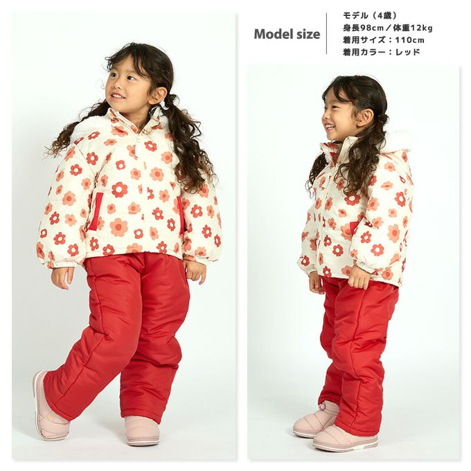 日本 ZOOLAND - 潑水加工 防寒玩雪保暖機能長褲-素面-黑