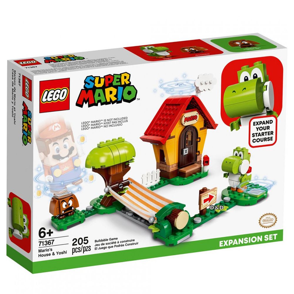 樂高 LEGO - 樂高積木 LEGO《 LT71367 》SUPER MARIO超級瑪利歐系列-Mario's House & Yoshi Expansion Set瑪利歐之家 & 耀西-205pcs