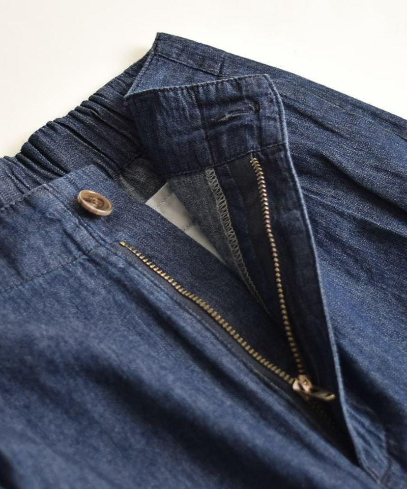 日本 zootie - 修身必備透氣丹寧直筒褲/長褲-黑