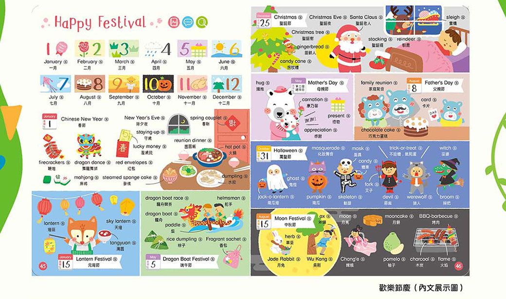 iQ House - Toby河馬筆點讀系列-Hello My First Dictionary 1200 我的第一本中英圖典點讀遊戲書