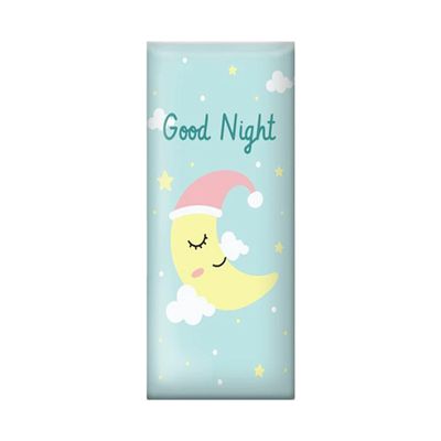 JoyNa - 4入-立體防撞隔音壁貼 寶寶床圍加厚防撞墊 軟包墊-月亮2入+隨機2入 (20*50*3cm)