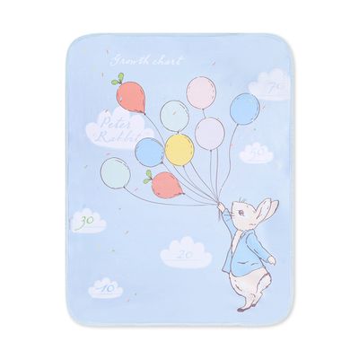 奇哥 - 比得兔冬夏兩用尿墊毯 70x90cm(隔尿墊 保潔墊 尿布墊 防水墊 小被被 蓋毯)-派對比得兔