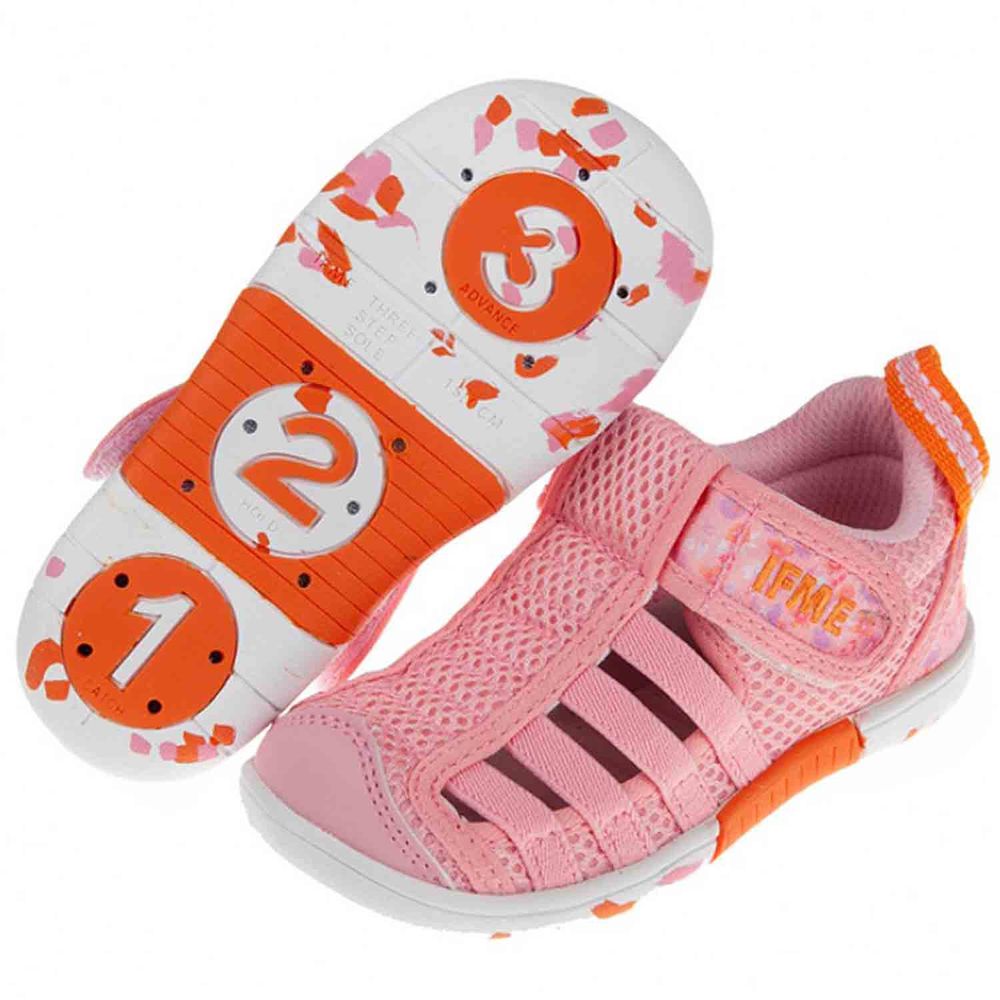 日本IFME - 日本IFME新彩粉色兒童機能水涼鞋