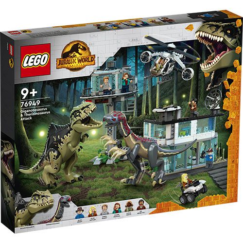 樂高 LEGO - 樂高積木 LEGO《 LT76949 》Jurassic World 侏儸紀世界系列 - Giganotosaurus & Therizinosaurus Attack-810pcs