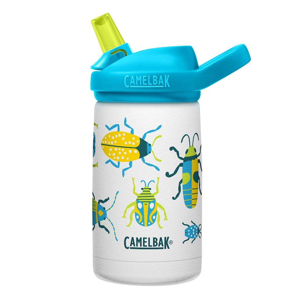 CamelBak - eddy+ 兒童吸管雙層不鏽鋼保溫瓶-昆蟲世界-350ML