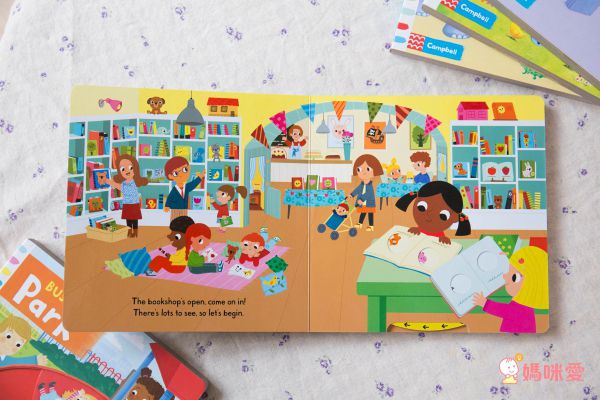 熱銷補貨到66折起 ♕ 英國Campbell Busy忙碌系列操作書