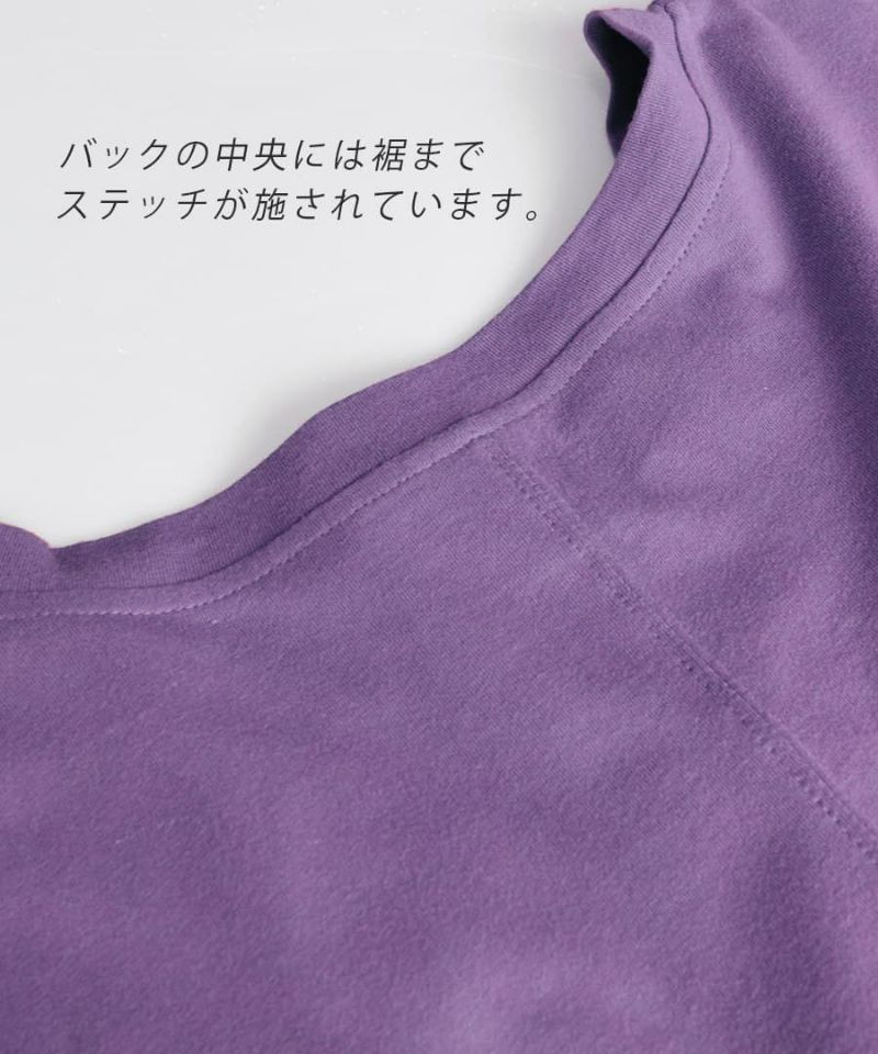 日本 zootie - 抗透汗 純棉修身短袖洋裝-圓領-煙燻藍