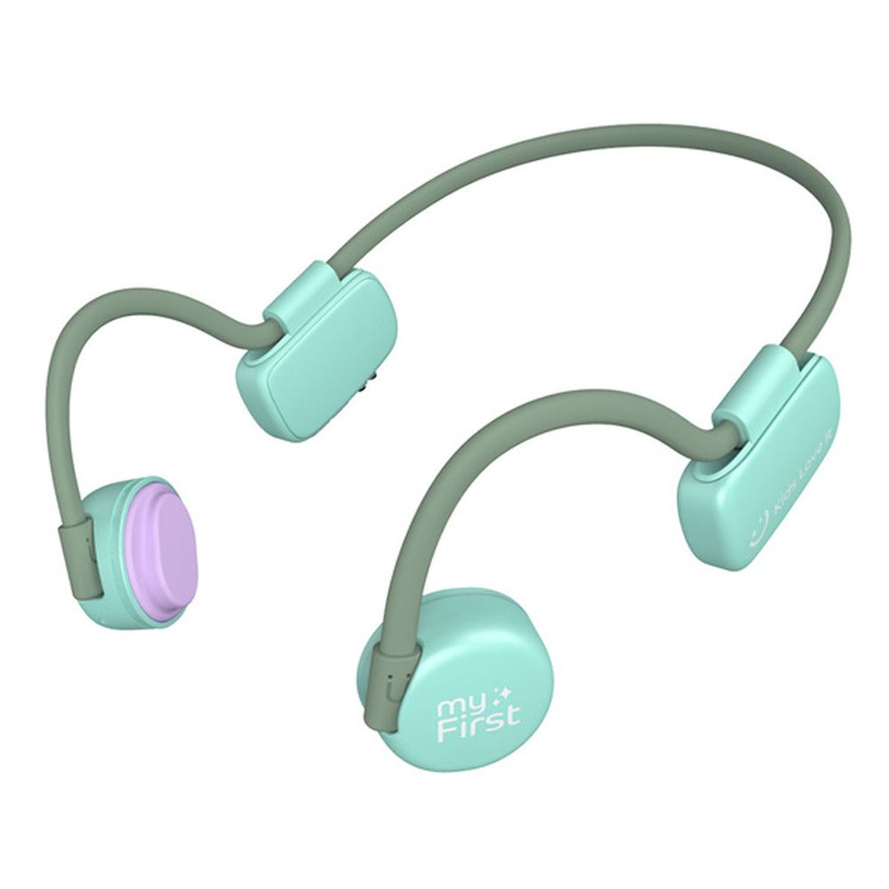 myFirst - 骨傳導藍牙無線兒童耳機-綠色