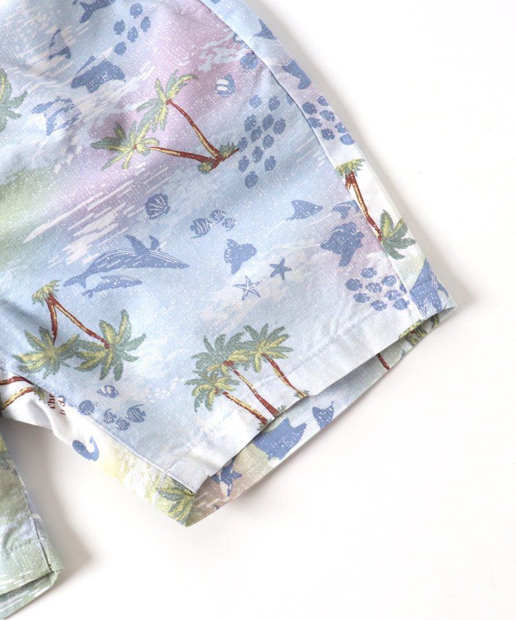 日本 apres les cours - 時髦風格工裝短褲-格子-灰