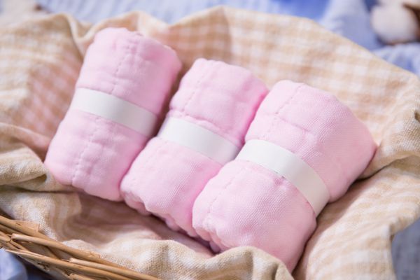 知名月中愛用品牌！美國 L'Ange 棉之境 純綿紗布小方巾、浴巾