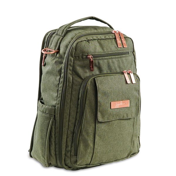美國 Ju-Ju-Be - BeRightBack 大容量後背包-BeRightBack-Olive Rose