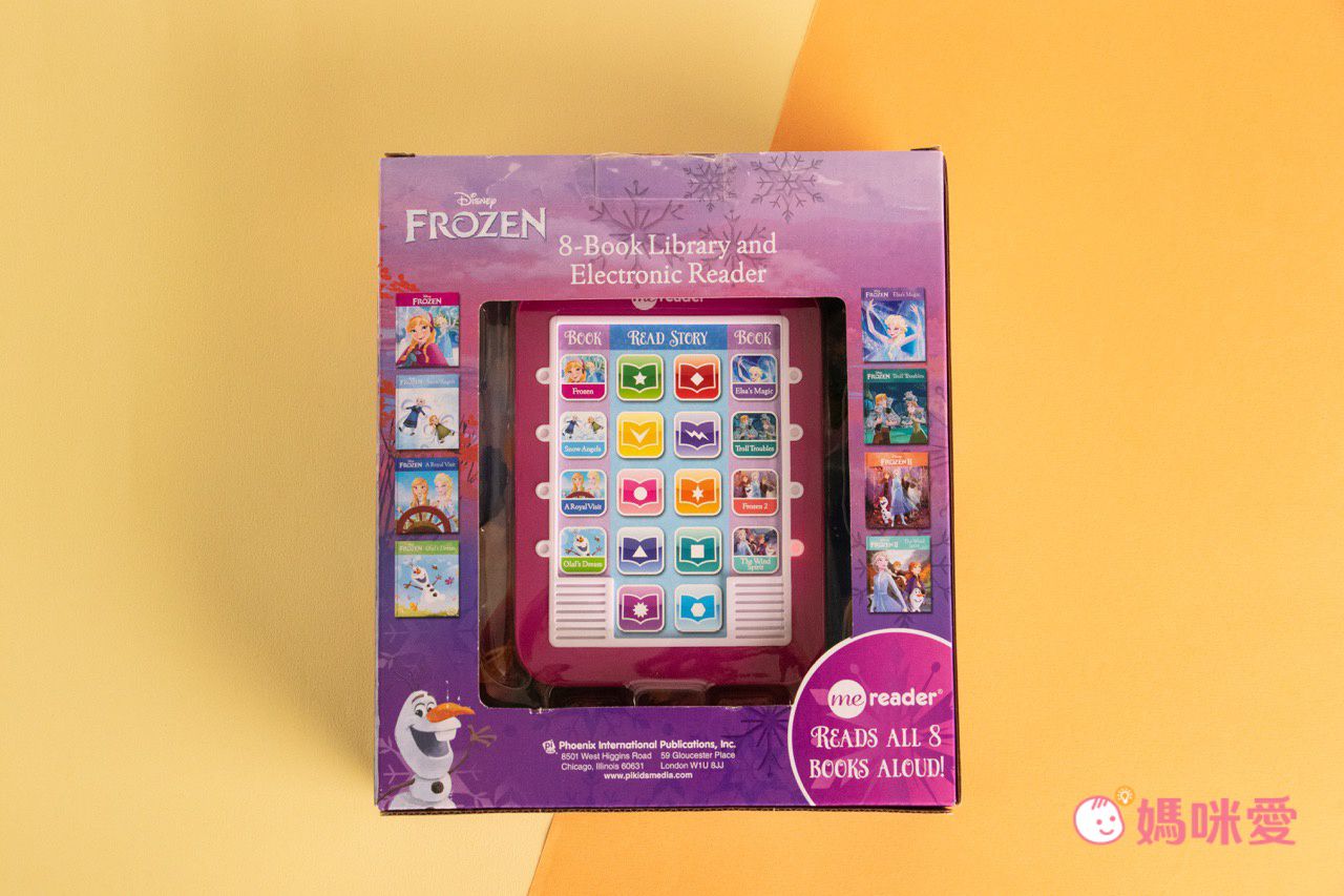 【禾流獨家代理】【迪士尼冰雪奇緣啟蒙有聲閱讀套書】Disney Frozen Me Reader Electronic Reader and 8-Sound Book Library