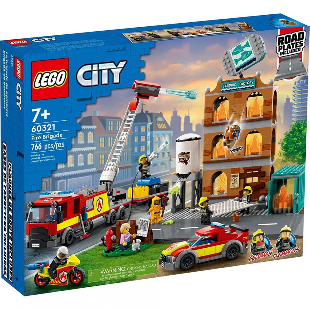 樂高 LEGO - 樂高積木 LEGO《 LT60321》City 城市系列 - 消防隊-766pcs