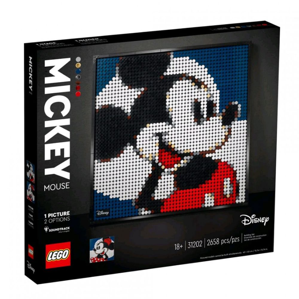 樂高 LEGO - 樂高積木 LEGO《 LT31202 》WALL ART 系列 - Disney's Mickey Mouse-2658pcs