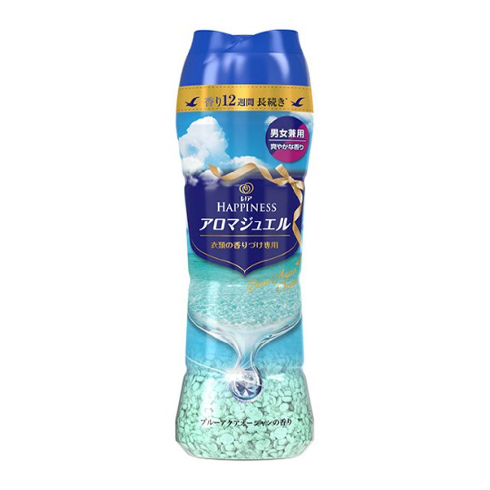 日本 P&G - P&G衣物芳香顆粒(香香豆)-藍色寶石海洋香氛-520ml