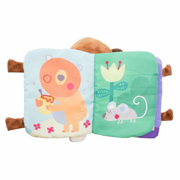 禾流文創 - 【歐盟安全檢驗‧親膚布書】小熊！You are so cute+小牛！You are so cute！