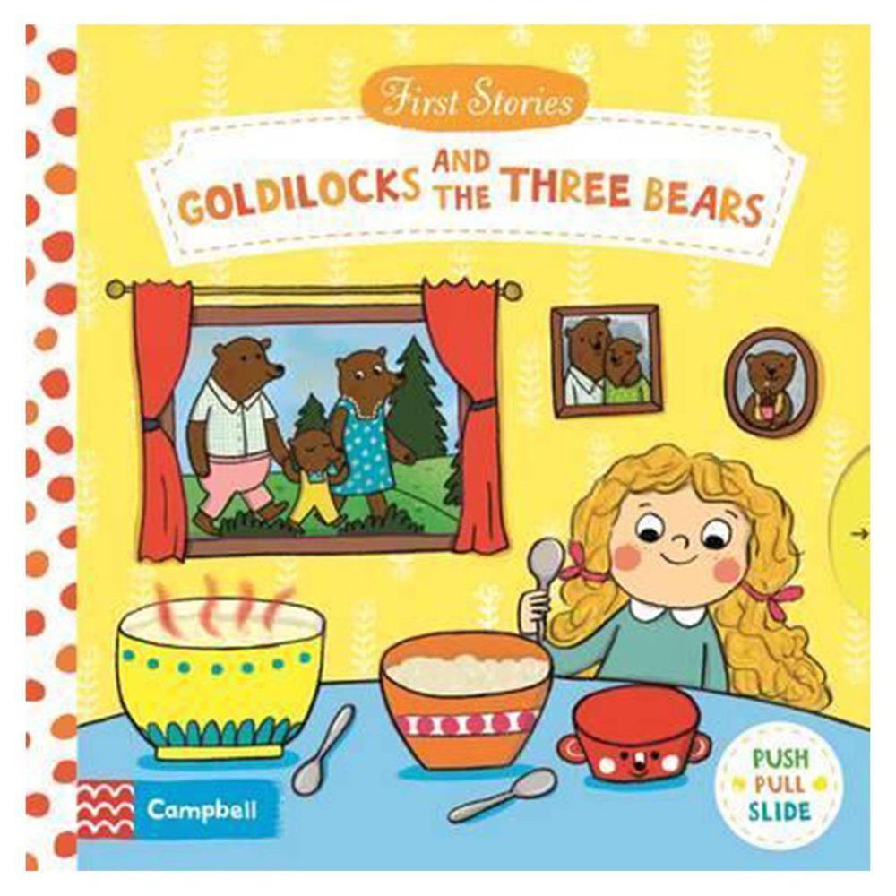 Macmillan - First Stories 操作硬頁書-Goldilocks and the Three Bears 三隻小熊