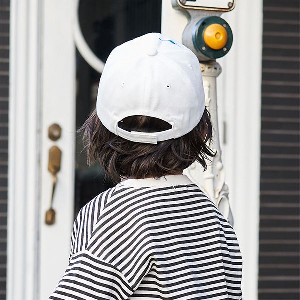 日本 b-ROOM - 彩色恐龍刺繡棒球帽-黑 (50～53cm)