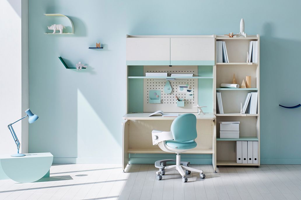 iloom怡倫家居 - Ringo-i (一秒收心-固定型) 專注學習兒童成長椅/兒童椅-輕柔甜粉