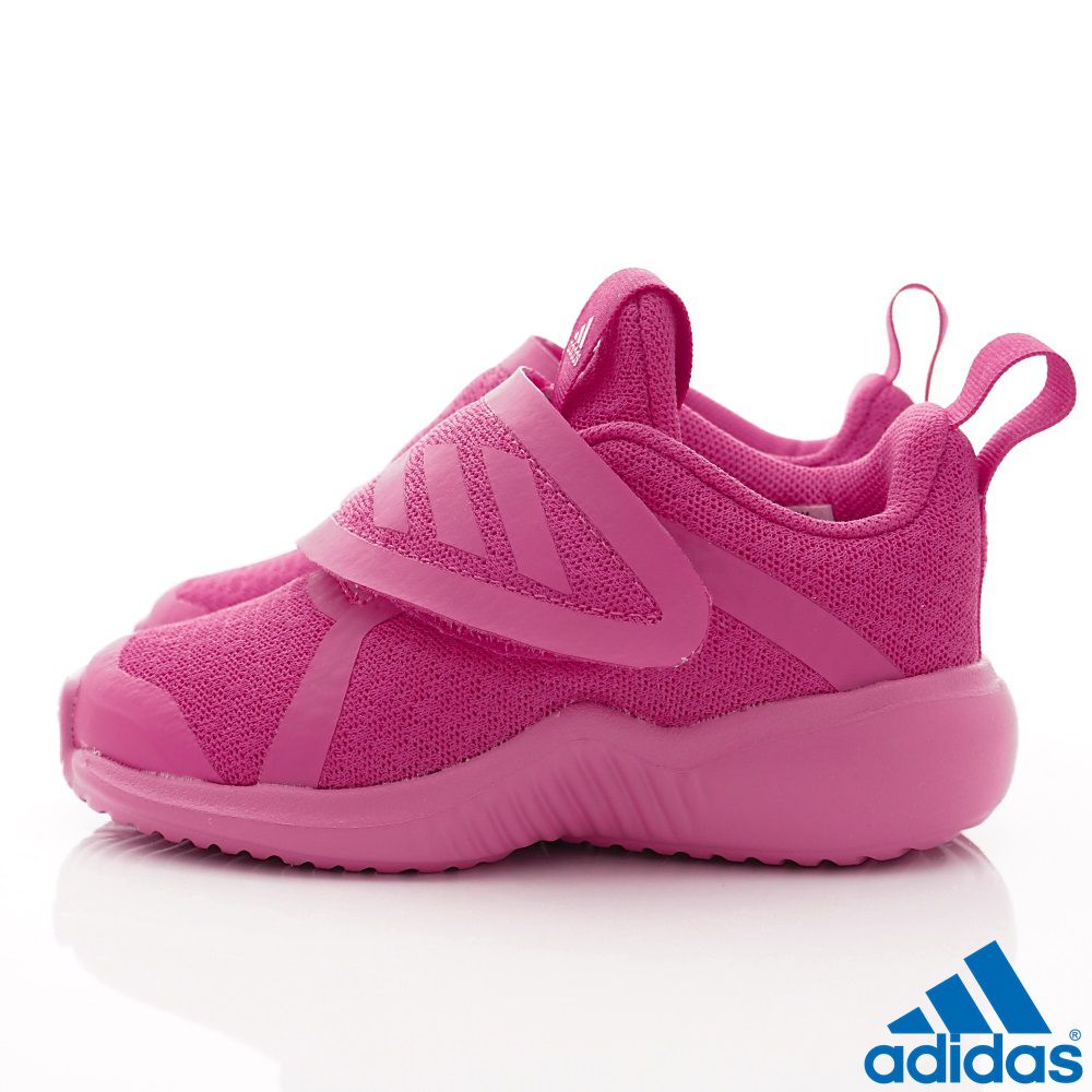 adidas - 愛迪達童鞋-超輕量簡約慢跑鞋(小童段)-粉
