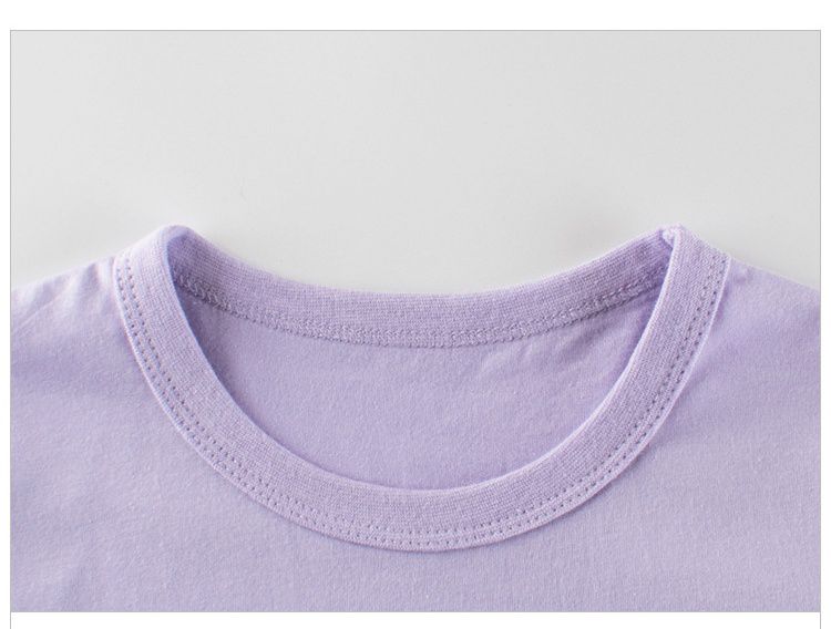 純棉短袖上衣-夢幻蛋糕-紫色